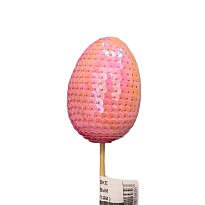Яйцо на вставке 7xH50см розовый