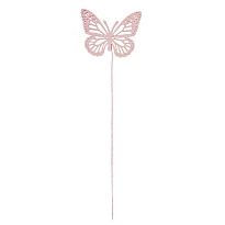 Вставка Бабочка 8*Н22см розовый