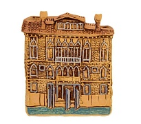 Кашпо Венеция Дом №7 18*13 h23см 3,8л керамика 