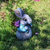 Кролик Пу14*16*29см серый 